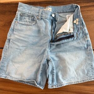 Madewell “baggy jeans shorts”